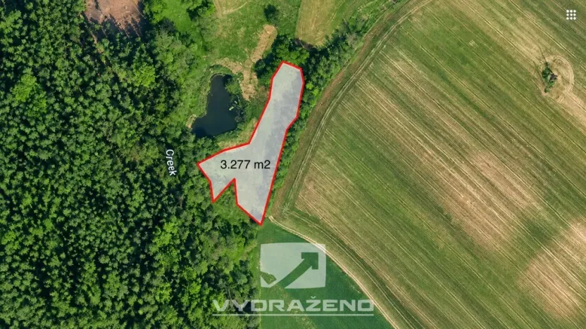 Prodej pole, Bílá - Petrašovice, 3277 m2
