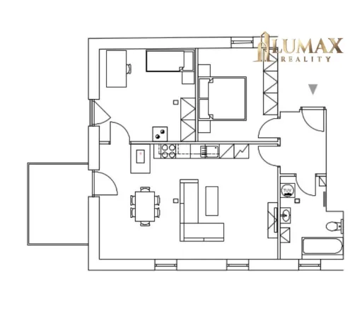 Pronájem bytu 3+kk, Nové Město nad Metují, Českých legií, 61 m2