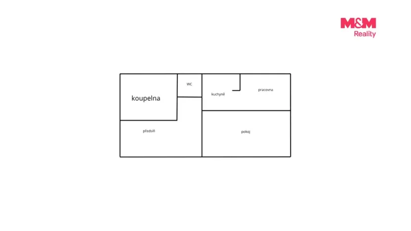 Prodej bytu 1+1, Obrnice, Mírová, 50 m2