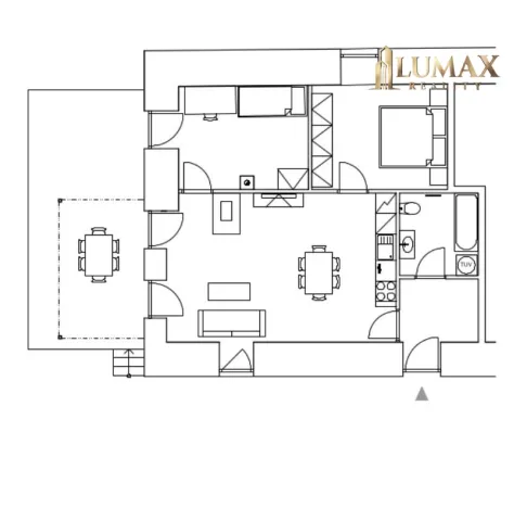 Pronájem bytu 3+kk, Nové Město nad Metují, Českých legií, 61 m2