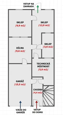 Prodej rodinného domu, Libochovice, Kosmonautů, 142 m2