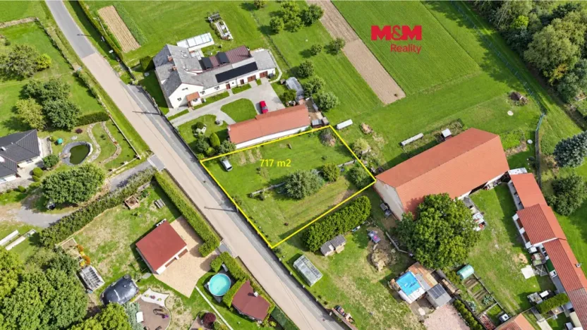 Prodej pozemku pro bydlení, Močerady, 566 m2