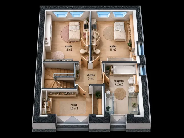 Prodej bytu 6+kk a větší, Sulice, Hlavní, 163 m2
