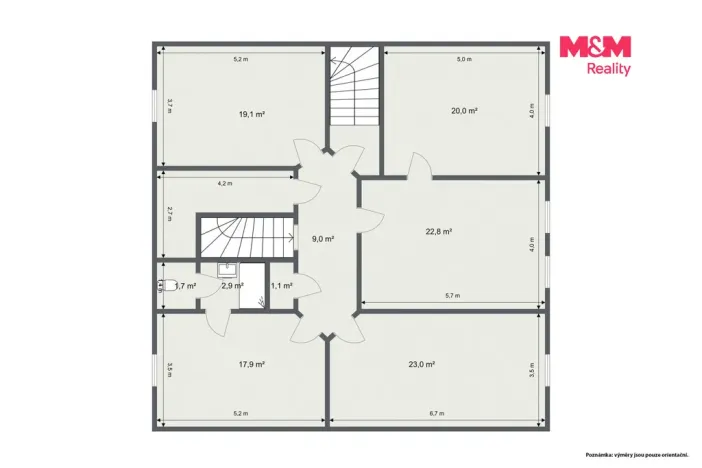 Prodej bytu 4+1, Karlovy Vary, Wolkerova, 146 m2