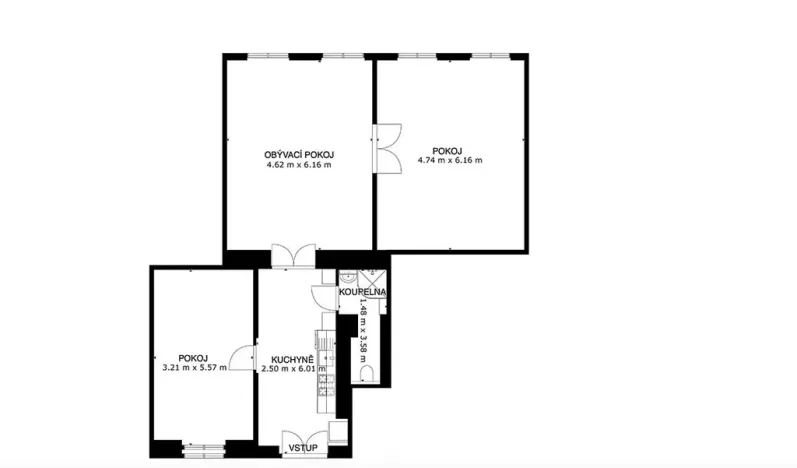 Pronájem bytu 3+kk, Praha - Karlín, U nádražní lávky, 101 m2