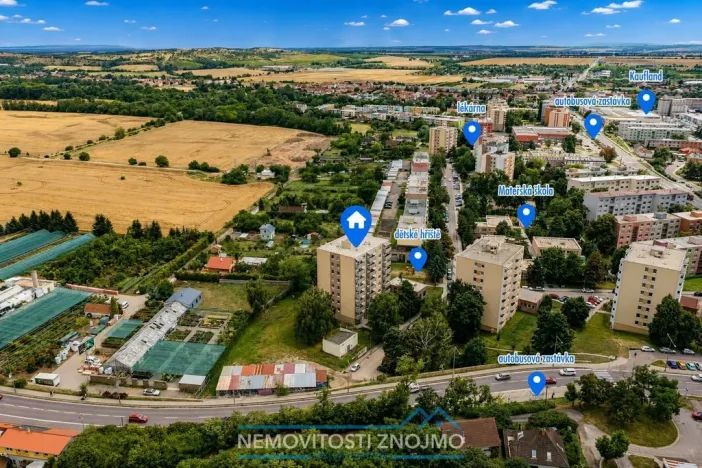 Pronájem bytu 2+1, Znojmo, Holandská, 56 m2