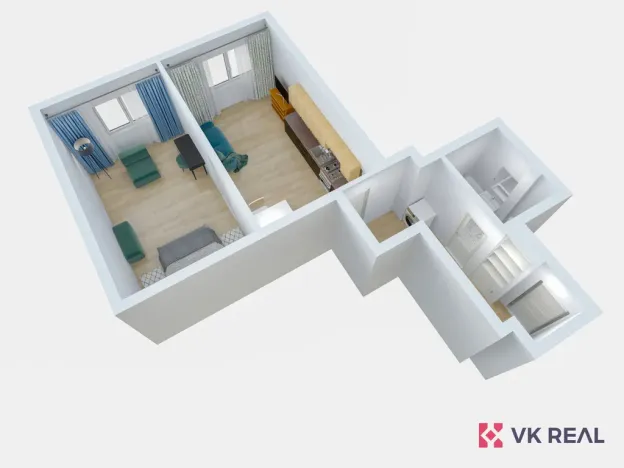Prodej bytu 2+kk, Plzeň - Východní Předměstí, Jablonského, 50 m2
