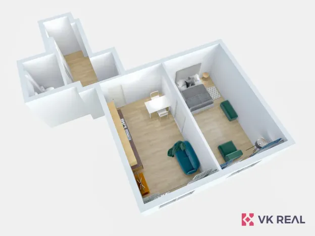 Prodej bytu 2+kk, Plzeň - Východní Předměstí, Jablonského, 50 m2