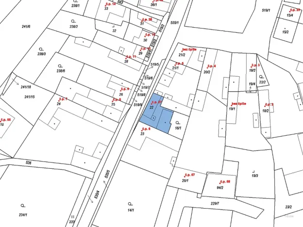 Prodej pozemku pro bydlení, Děčany, 259 m2