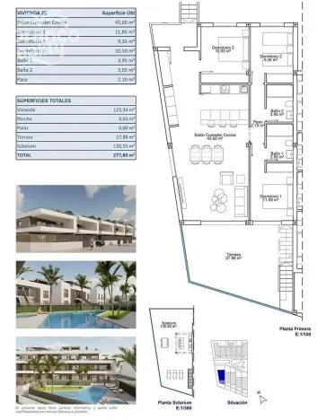 Prodej rodinného domu, Pilar de La Horadada, Alicante, Španělsko, 115 m2