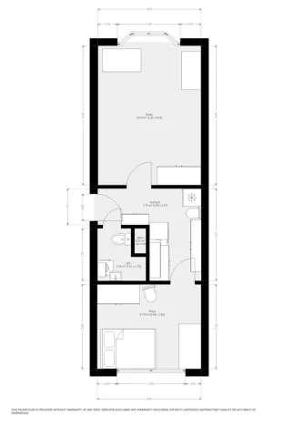 Pronájem bytu 2+1, Brno - Bystrc, Wollmanova, 38 m2