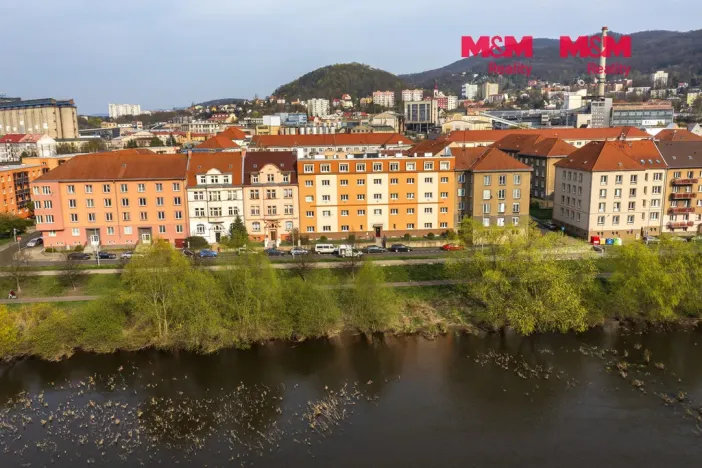 Pronájem bytu 2+kk, Ústí nad Labem - Střekov, Střekovské nábřeží, 44 m2