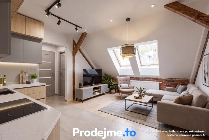 Prodej atypického bytu, Znojmo, 17. listopadu, 77 m2