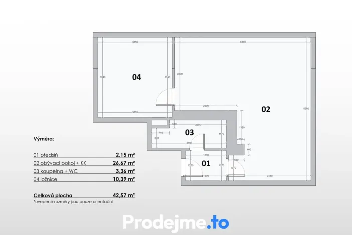 Prodej atypického bytu, Znojmo, 17. listopadu, 77 m2