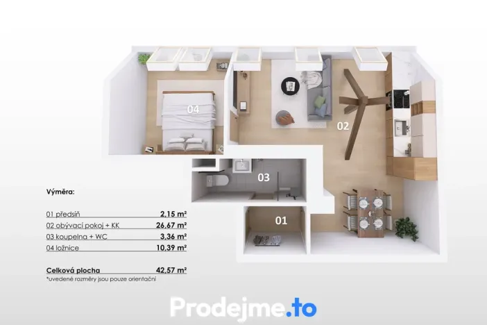 Prodej atypického bytu, Znojmo, 17. listopadu, 77 m2