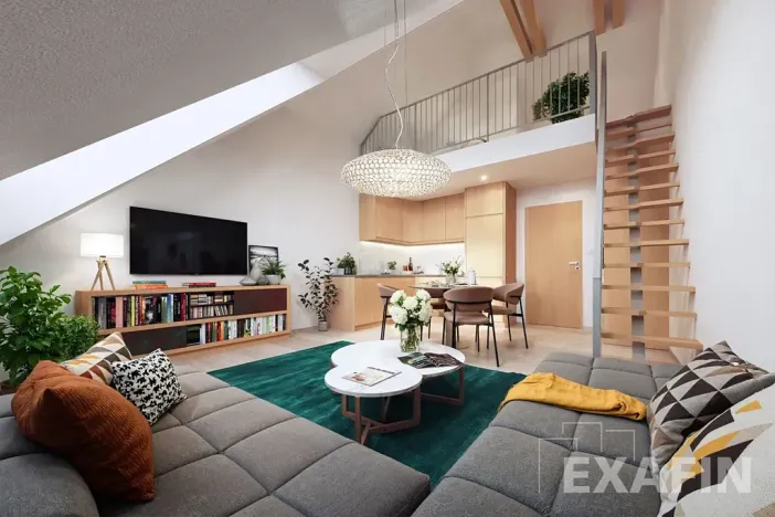 Prodej bytu 2+kk, Praha - Radotín, náměstí Osvoboditelů, 50 m2