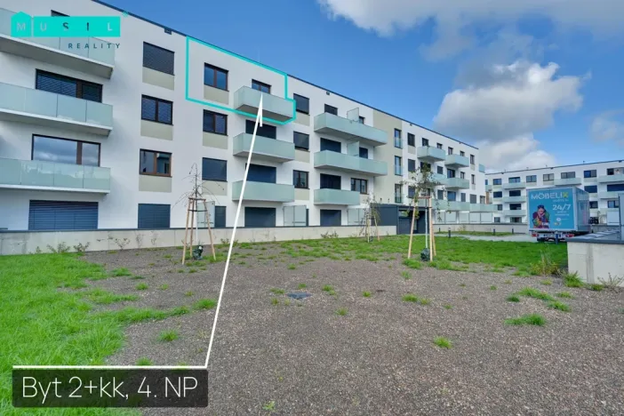 Pronájem bytu 2+kk, Olomouc - Nová Ulice, Třída Jiřího Pelikána, 56 m2