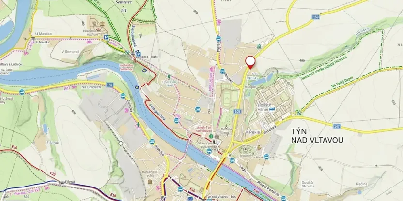 Prodej bytu 3+1, Týn nad Vltavou, Táborská, 54 m2