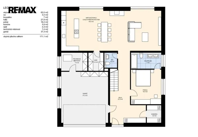 Prodej rodinného domu, Průhonice, Kunratická, 334 m2