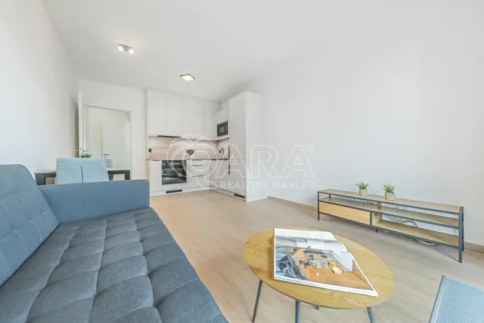 Pronájem bytu 2+kk, Praha - Řeporyje, Haenkeho, 47 m2