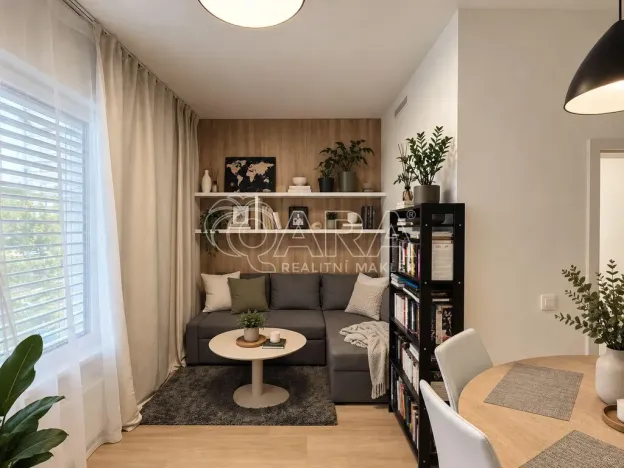 Pronájem bytu 2+kk, Praha - Hloubětín, Kolbenova, 46 m2