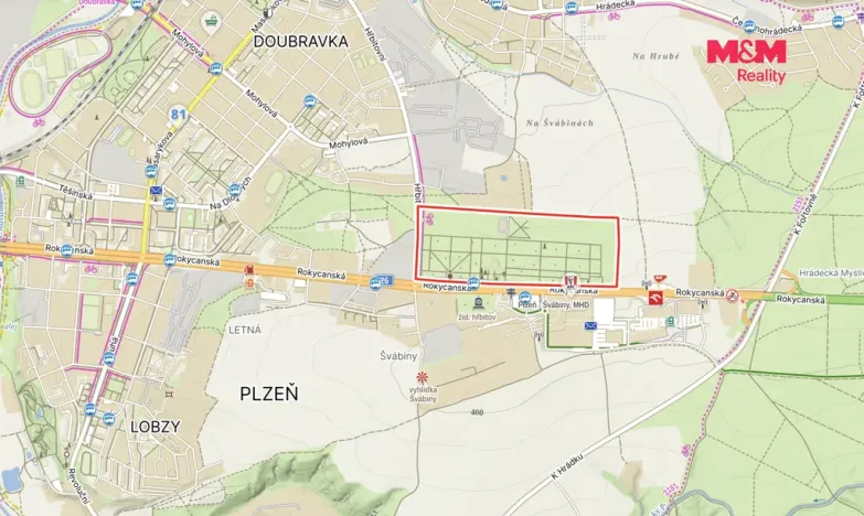 Prodej, Plzeň - Doubravka, Rokycanská, 3 m2