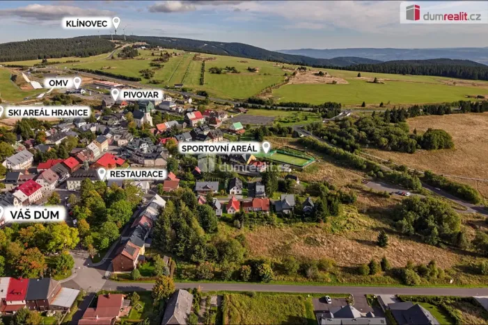 Prodej rodinného domu, Boží Dar, 180 m2