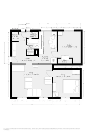 Pronájem bytu 3+1, Brno - Žabovřesky, Klímova, 71 m2