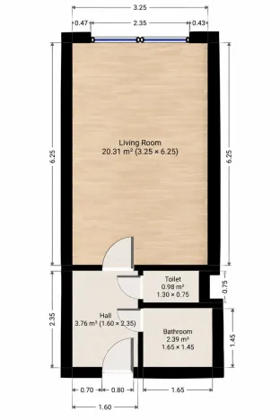 Prodej bytu 1+kk, Praha - Krč, Štúrova, 26 m2