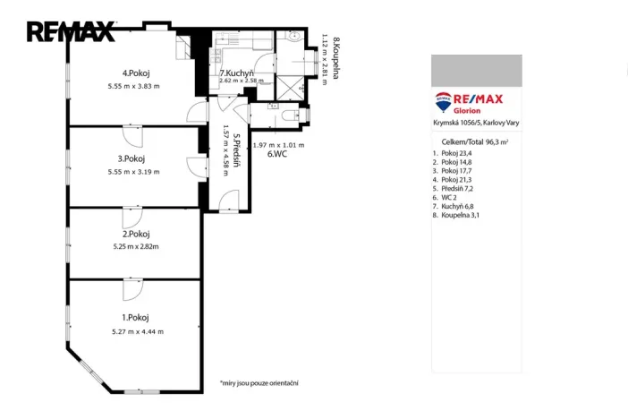 Prodej ubytování, Karlovy Vary, Raisova, 80 m2