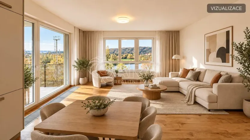 Pronájem bytu 3+kk, Praha - Modřany, Kolmanova, 94 m2
