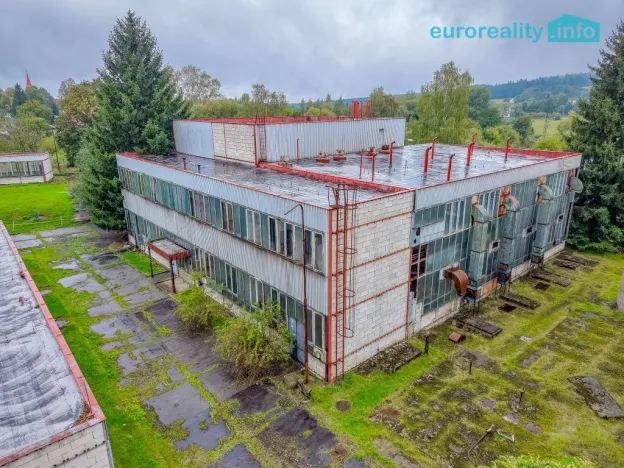 Prodej výrobních prostor, Nové Město pod Smrkem, Mánesova, 852 m2