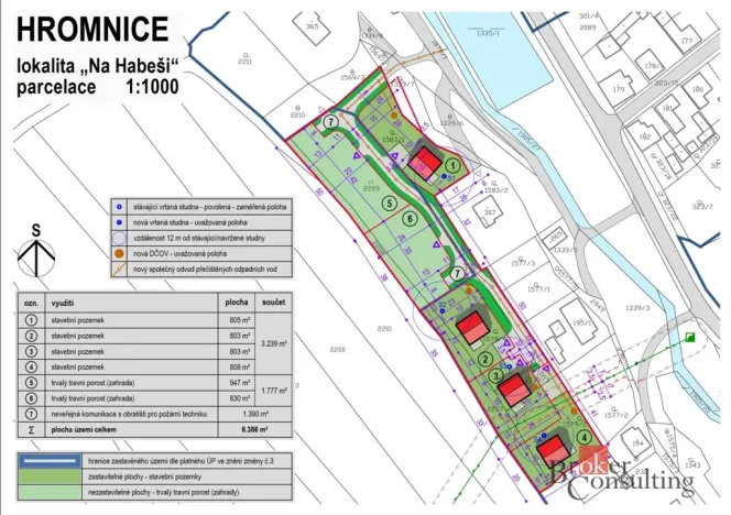 Prodej pozemku pro bydlení, Hromnice, 801 m2