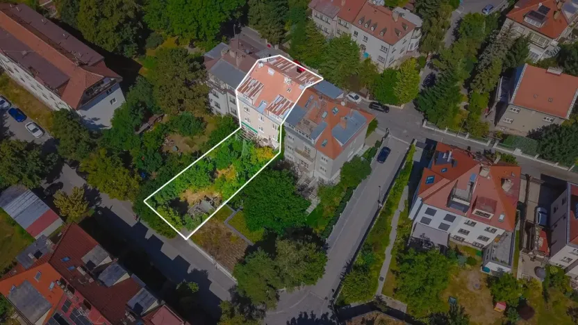 Prodej činžovního domu, Praha - Břevnov, U třetí baterie, 388 m2