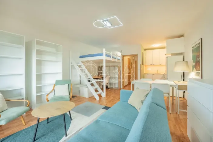 Pronájem bytu 1+kk, Praha - Štěrboholy, Andersenova, 38 m2