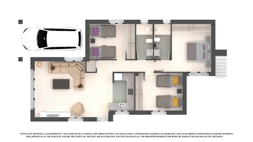 Prodej vily, Los Alcázares, Španělsko, 108 m2