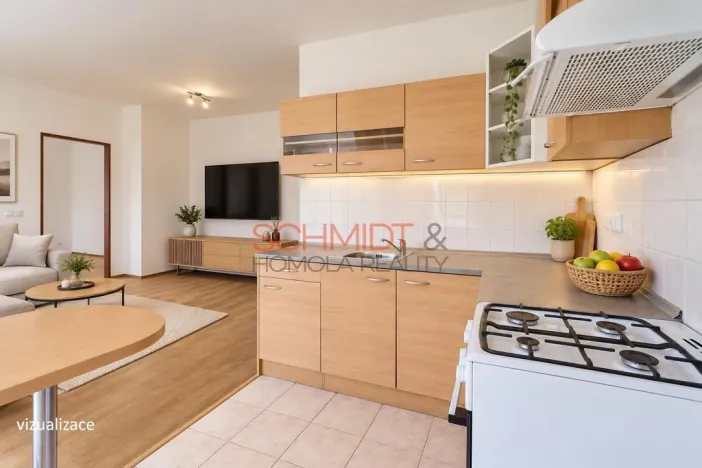 Prodej bytu 2+kk, Hustopeče, Husova, 55 m2