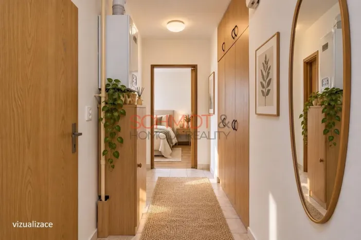 Prodej bytu 2+kk, Hustopeče, Husova, 55 m2
