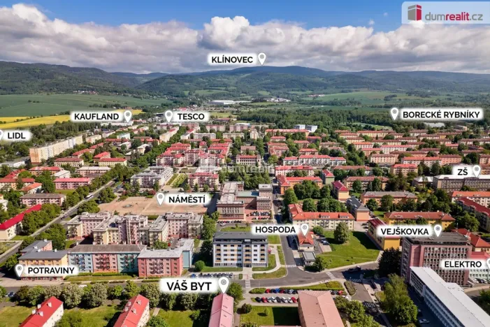 Prodej bytu 2+1, Ostrov, Lidická, 58 m2