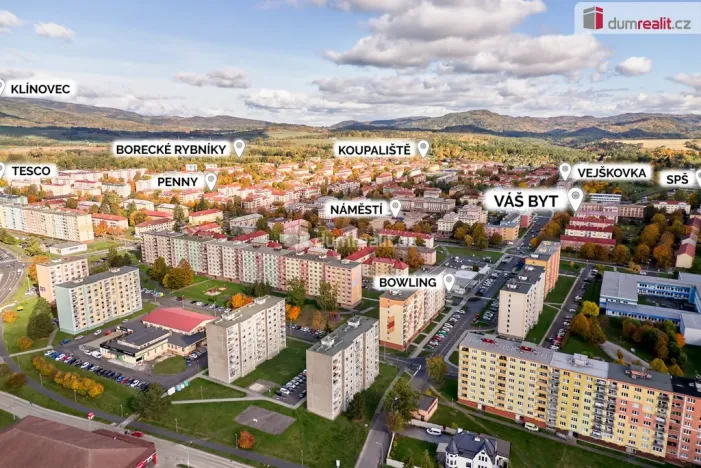 Prodej bytu 2+1, Ostrov, Lidická, 58 m2