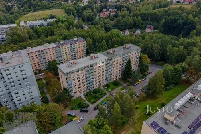 Prodej bytu 2+kk, Liberec - Liberec VI-Rochlice, Sametová, 41 m2