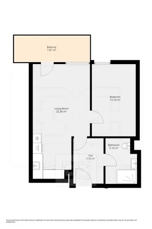 Pronájem bytu 2+kk, České Budějovice, Generála Klapálka, 55 m2