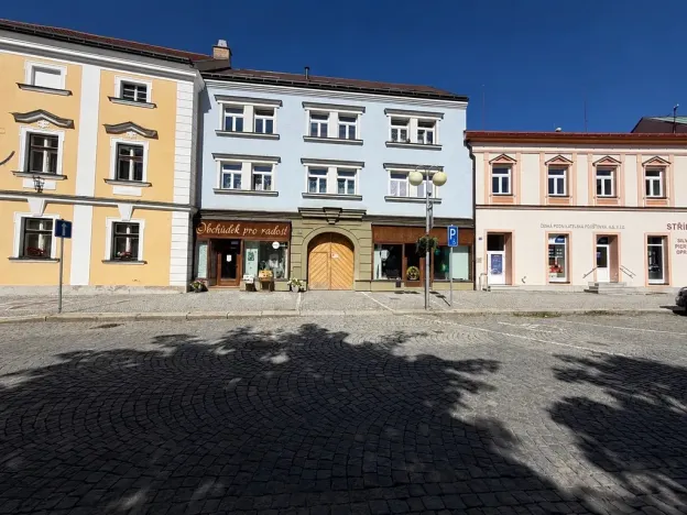 Pronájem bytu 2+kk, Humpolec, Horní náměstí, 43 m2