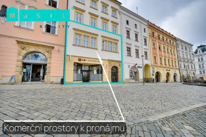 Pronájem obchodního prostoru, Olomouc, Horní náměstí, 300 m2