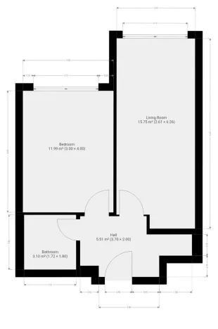 Pronájem bytu 2+kk, Praha - Strašnice, Počernická, 39 m2