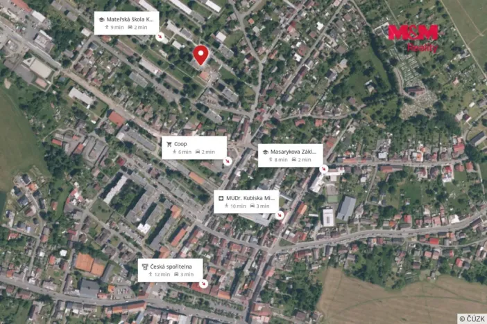 Prodej bytu 2+1, Kdyně, Markova, 62 m2