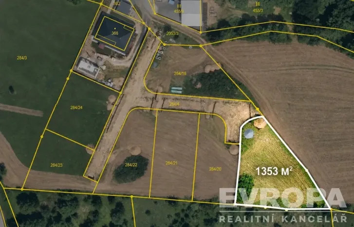Prodej pozemku pro bydlení, Soutice, 1353 m2