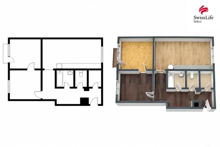 Prodej bytu 2+1, Karlovy Vary - Dvory, K. Kučery, 72 m2