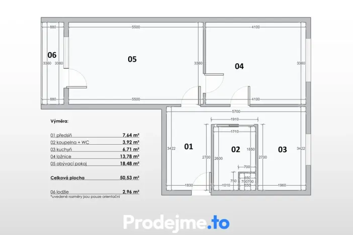 Prodej bytu 2+1, Praha - Strašnice, Vrátkovská, 57 m2