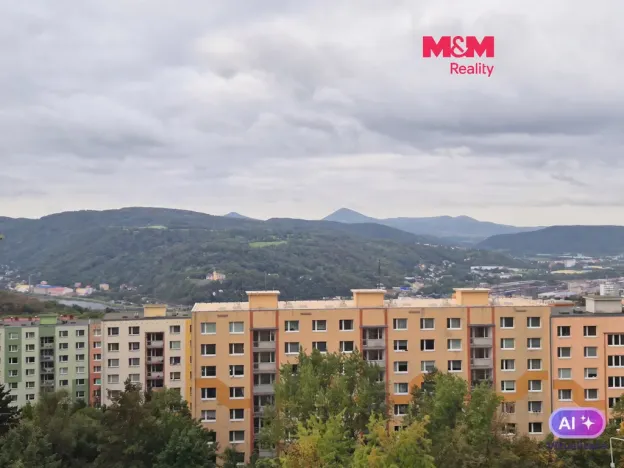 Pronájem bytu 2+kk, Ústí nad Labem - Severní Terasa, Ježkova, 40 m2